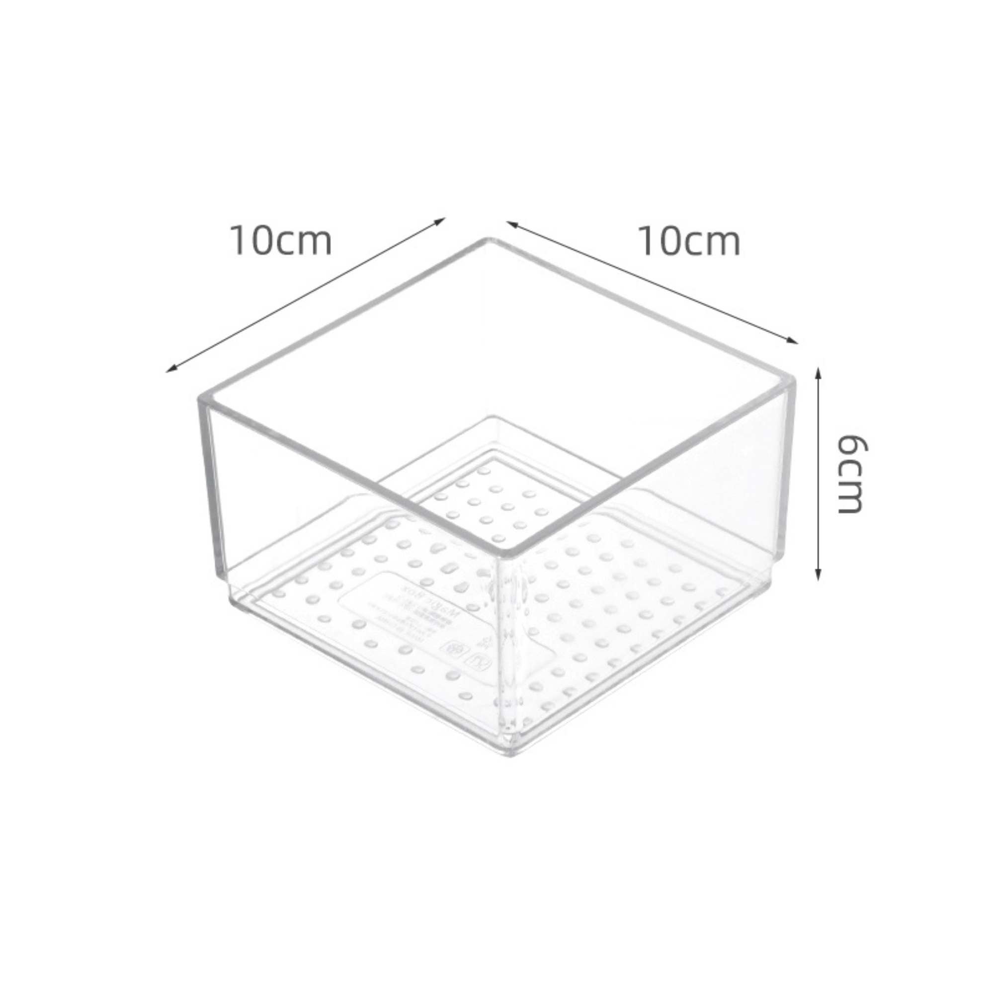Small Clear Drawer Organisers for pantry storage and home organisation
