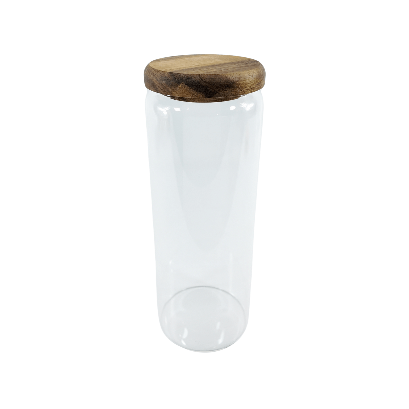 Acacia lid glass storage jar 1500ml for pantry, kitchen organizing, space-saving