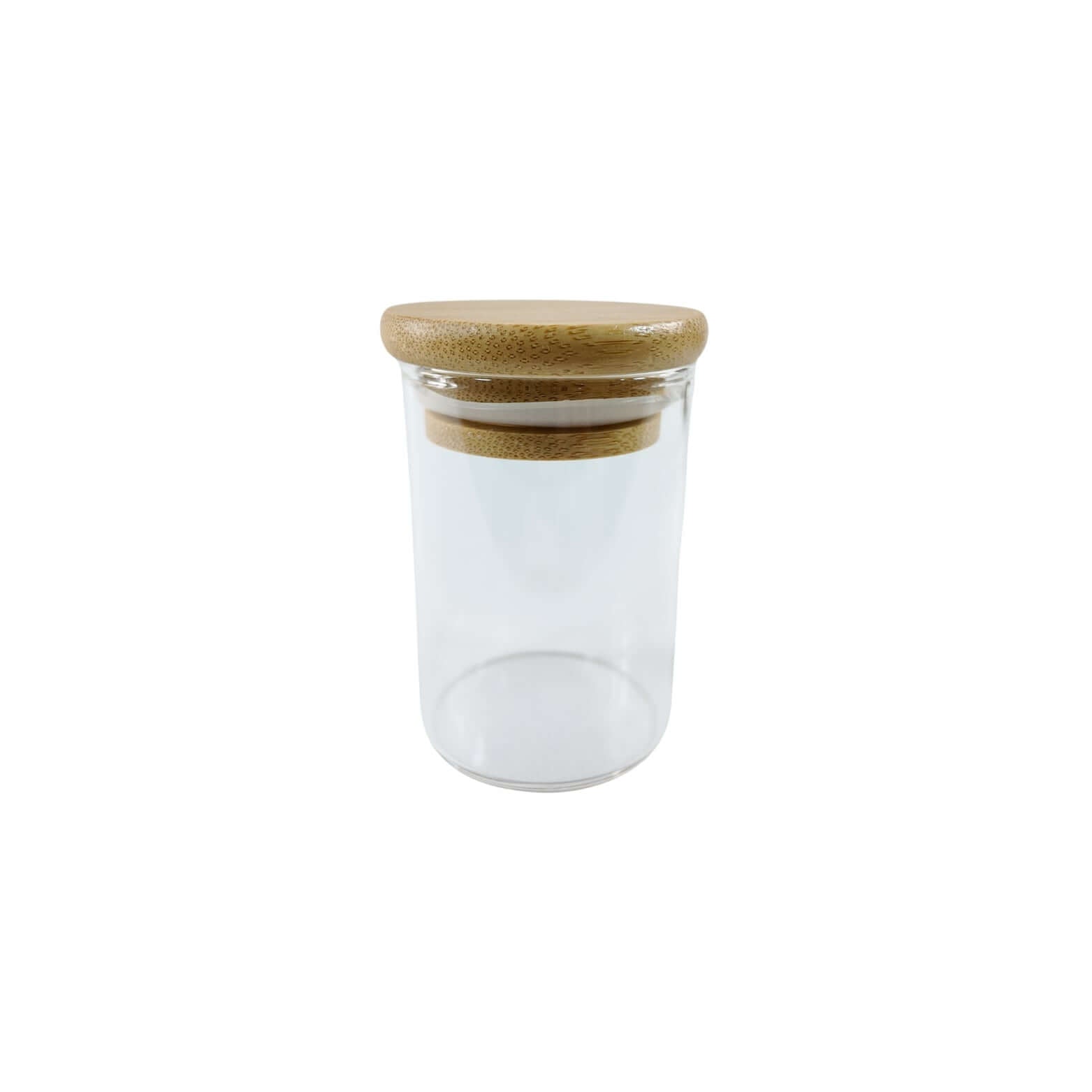 120ml spice jar with bamboo lid, ideal for pantry storage and kitchen organization.