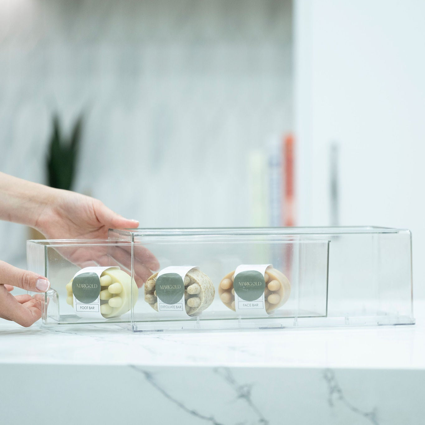 Clear Modular Drawer Organiser – Small