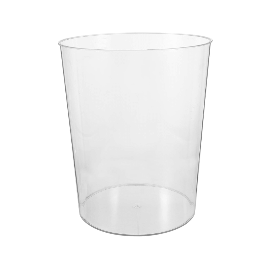 Clear rubbish bin for kitchen or pantry, elegant storage organiser, space-saving solution